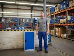 Secure Metal Cabinet