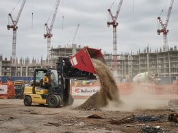 Self Tipping Forklift Skip