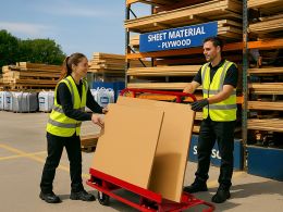 Sheet Material Cart