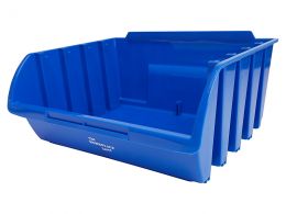 Shelf Unit With Bins - 5 Shelves, 1800 × 900 × 400mm - 175kg UDL Per Shelf
