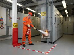 Single Extinguisher Stand