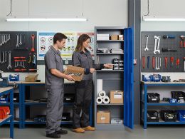 Slim Storage Cabinet