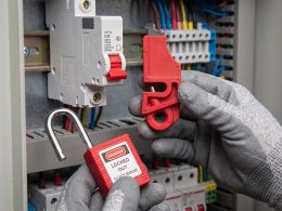 Small Circuit Breaker Lockout