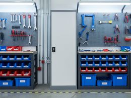 Stackable Bin Storage Cabinets