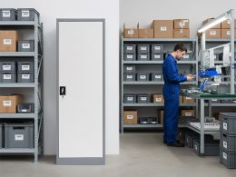 Stackable Bin Storage Cabinets