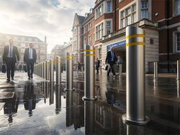 Stainless Steel Mitre Bollard