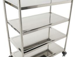 Stainless Steel Shelf Trolley