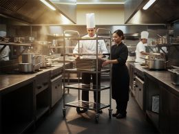 Stainless Steel Shelf Trolley