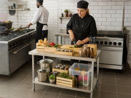 Stainless Steel Workbench