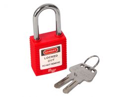 Steel Shackle Safety Padlock
