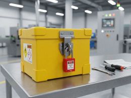 Steel Shackle Safety Padlock