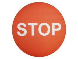 Stop Floor Symbol Marker