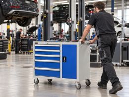 Tool Cabinet on Wheels