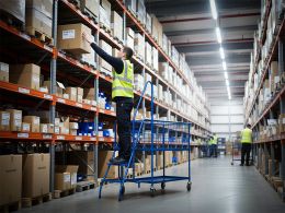 Warehouse Picking Trolley