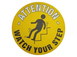 Watch Your Step Floor Symbol Marker