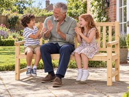 Cedar Wooden Bench