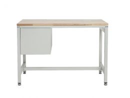 Metal Workbench with Drawers