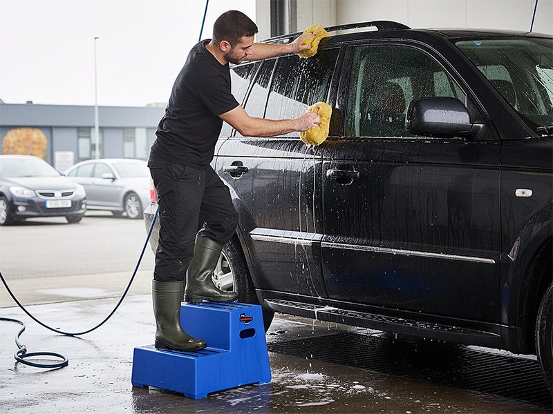 2 Step Plastic Steps