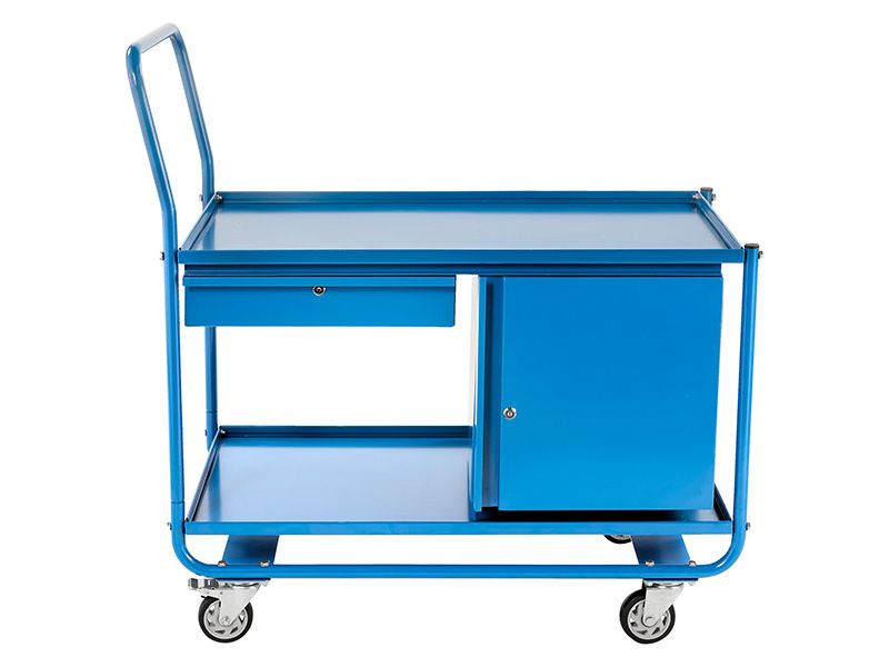 2 Tier Steel Trolley