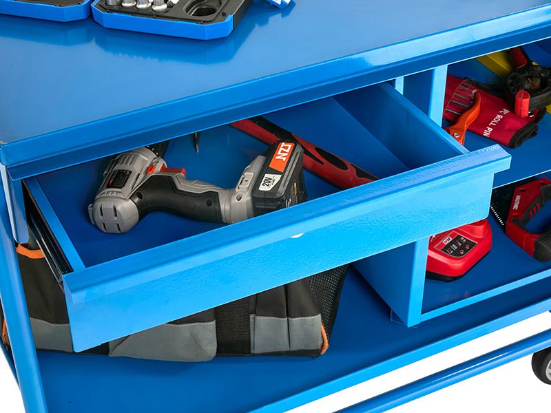 2 Tier Steel Trolley