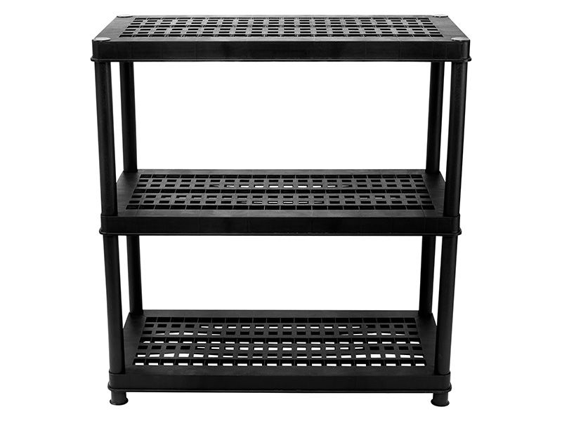 3 Tier Plastic Shelving