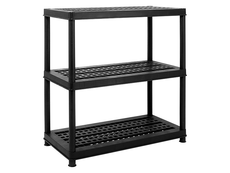 3 Tier Plastic Shelving