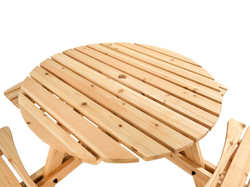 8 Seater Outdoor Bench