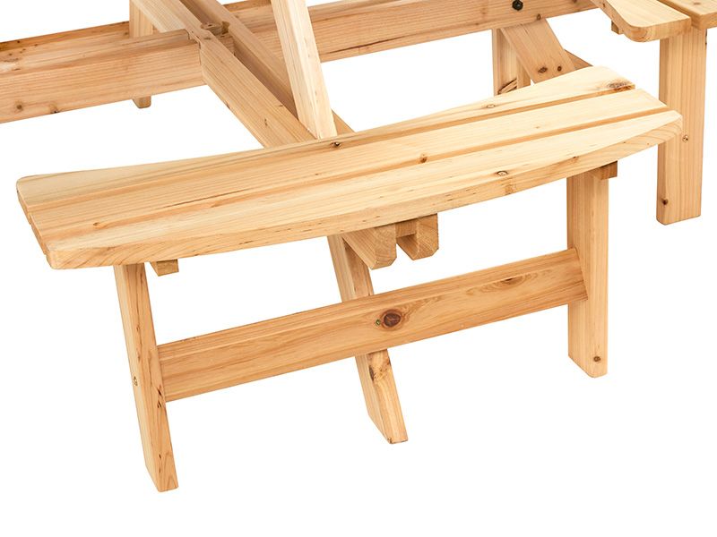 8 Seater Outdoor Bench