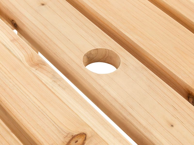 8 Seater Outdoor Bench