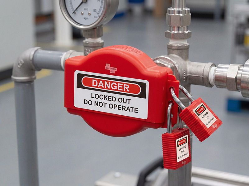 Adjustable Gate Valve Lockout
