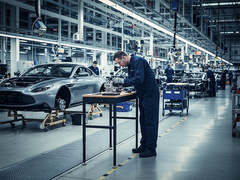 Adjustable Workbench with Plug