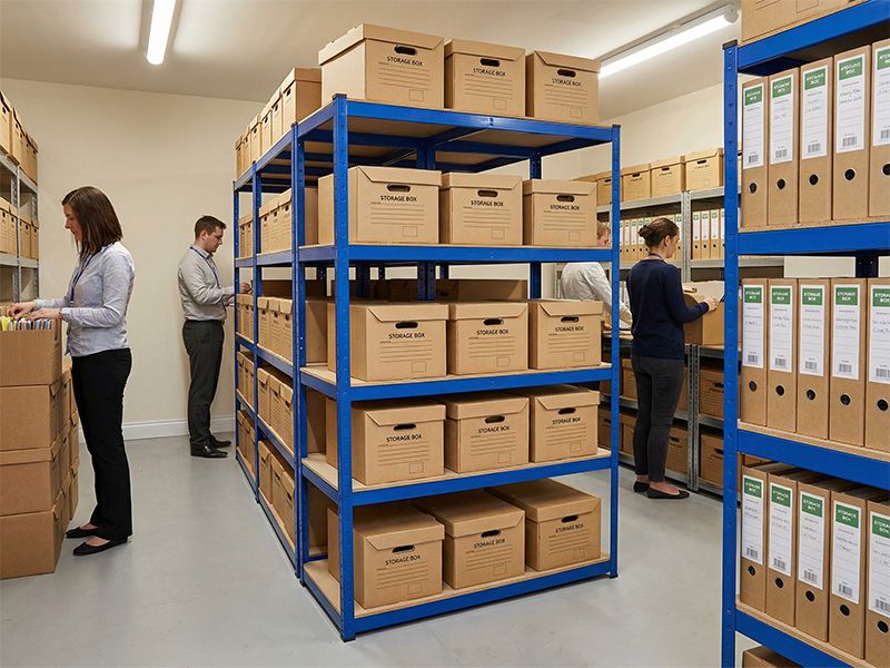 Archive Box Shelving