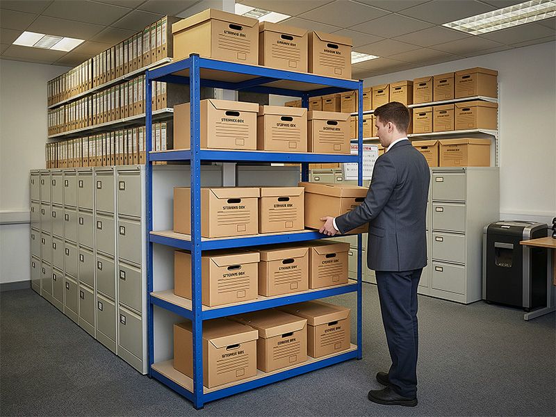 Archive Box Shelving