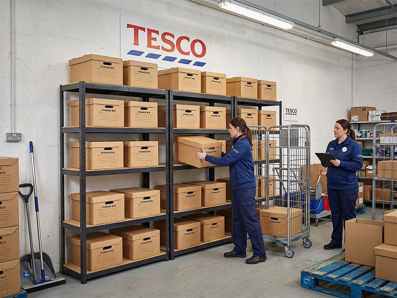 Archive Shelving System - 5 Shelves, 1800 × 2700 × 400mm - 175kg UDL Per Shelf