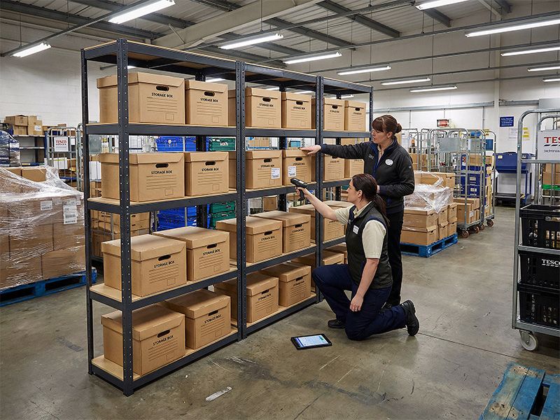 Archive Shelving System - 5 Shelves, 1800 × 2700 × 400mm - 175kg UDL Per Shelf