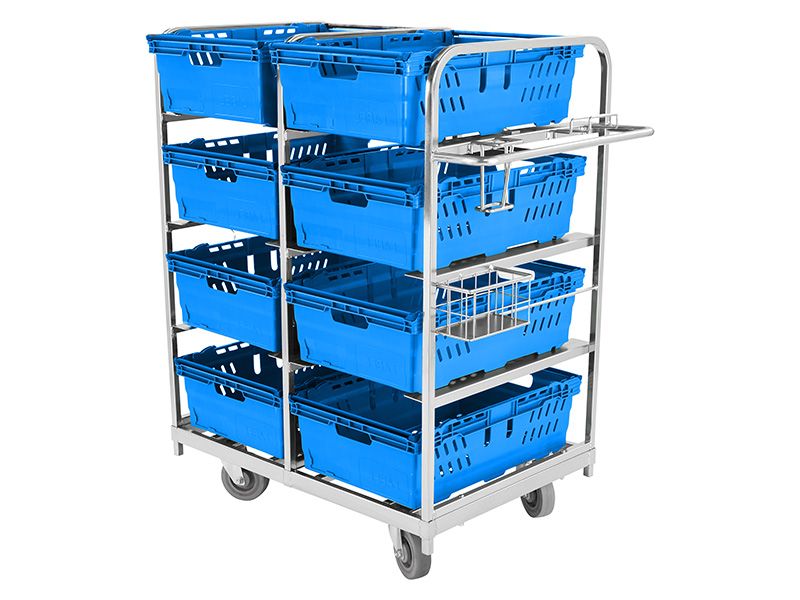 Bale Arm Crate Trolley