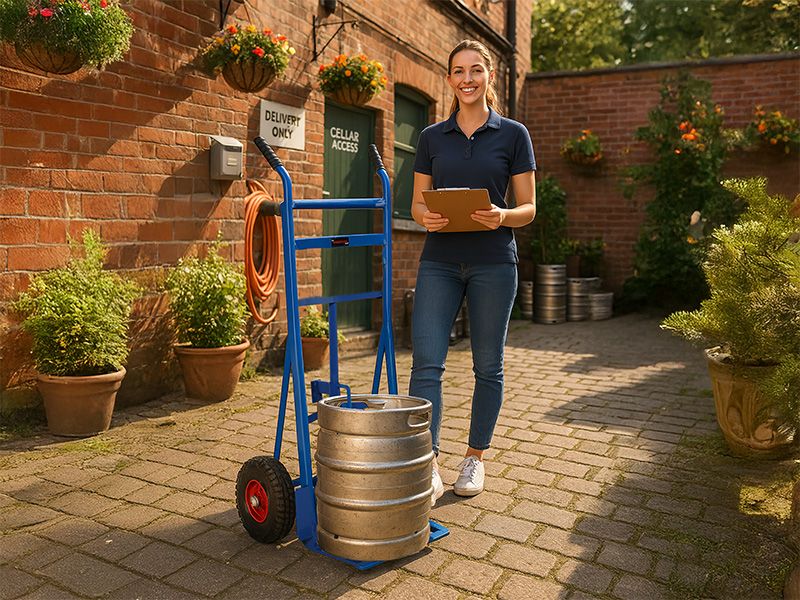 Beer Barrel Trolley & Keg Trolley