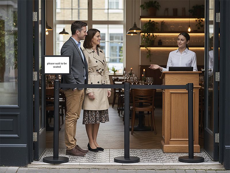 Belt Barrier Signholder