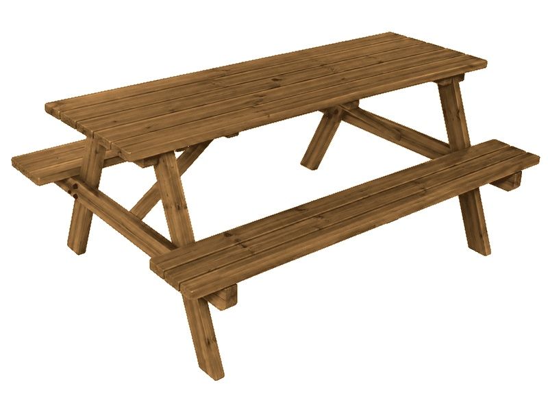Walnut Picnic Bench