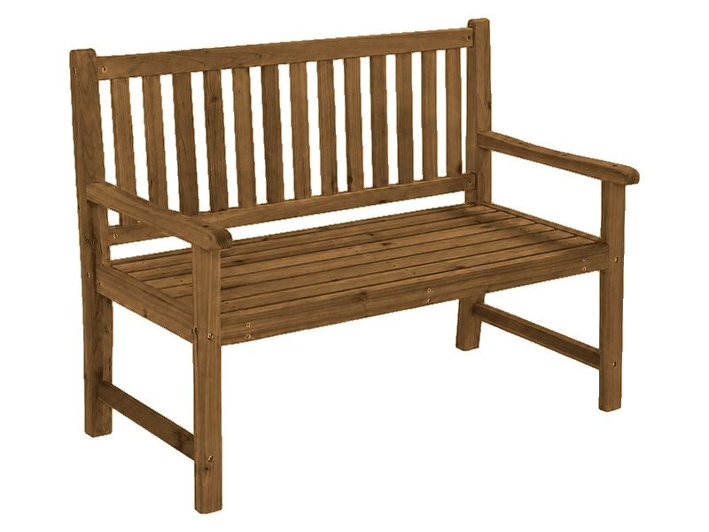 Walnut Wooden Bench
