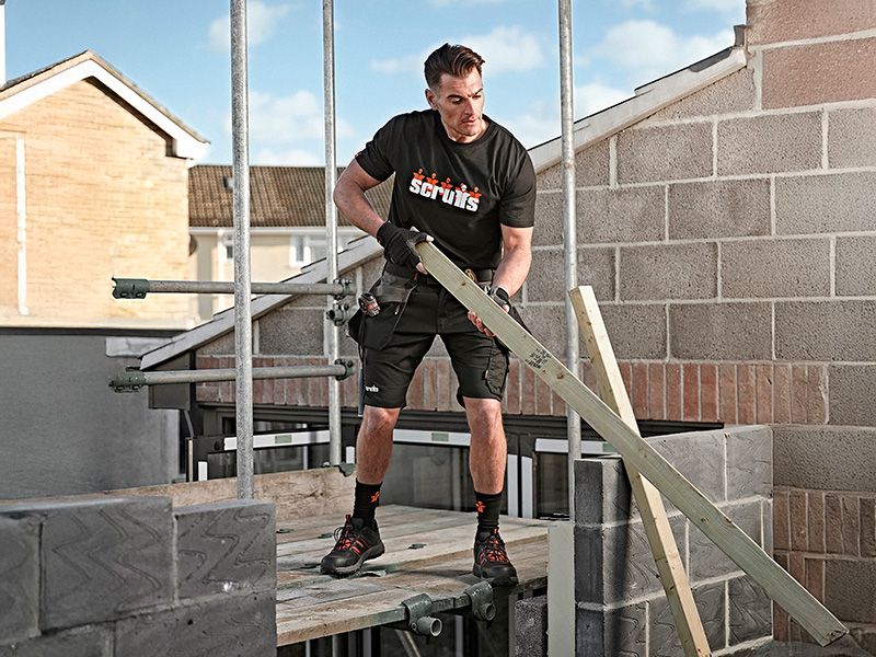 Scruffs Black Holster Shorts