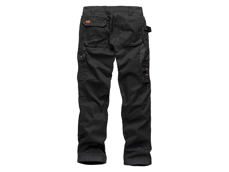 Scruffs Black Worker Holster Trousers