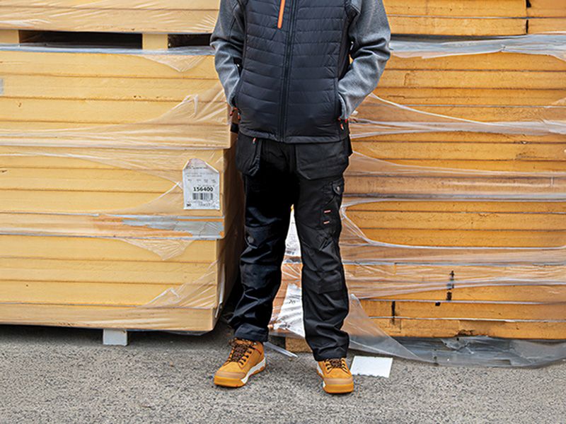 Scruffs Black Worker Holster Trousers