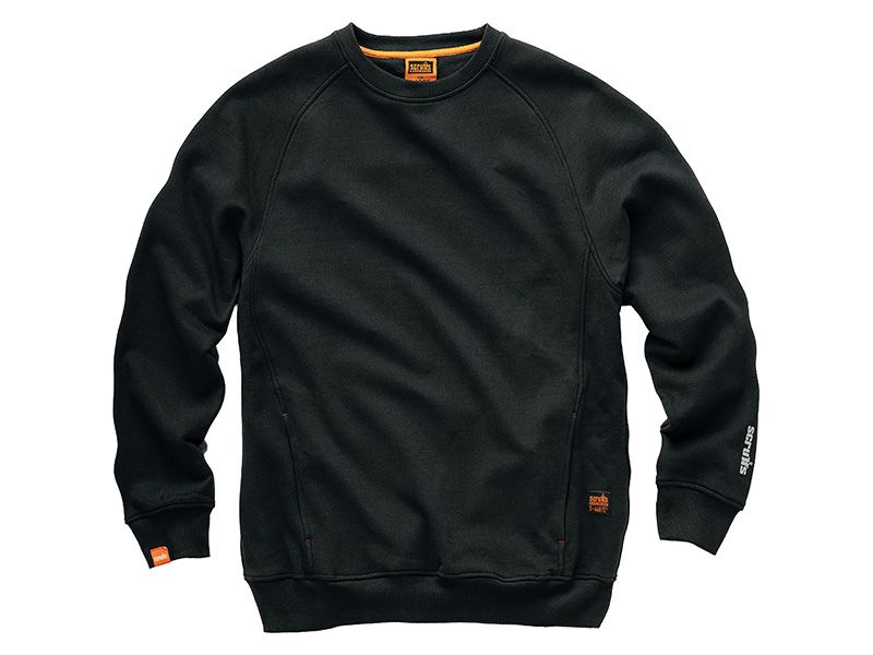 Scruffs Black Worker Sweatshirt