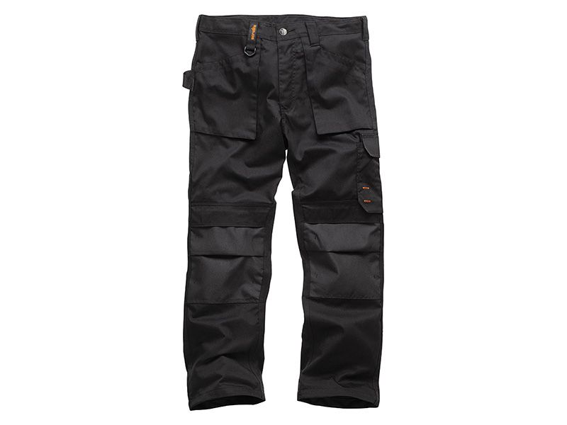 Scruffs Black Worker Trousers