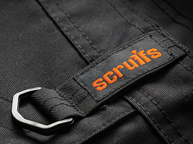 Scruffs Black Worker Trousers