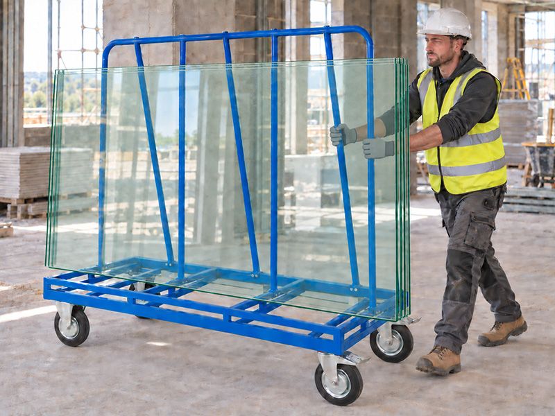 Board Trolley - 3 and 4 Bar Loading Sides - 500kg Maximum Load