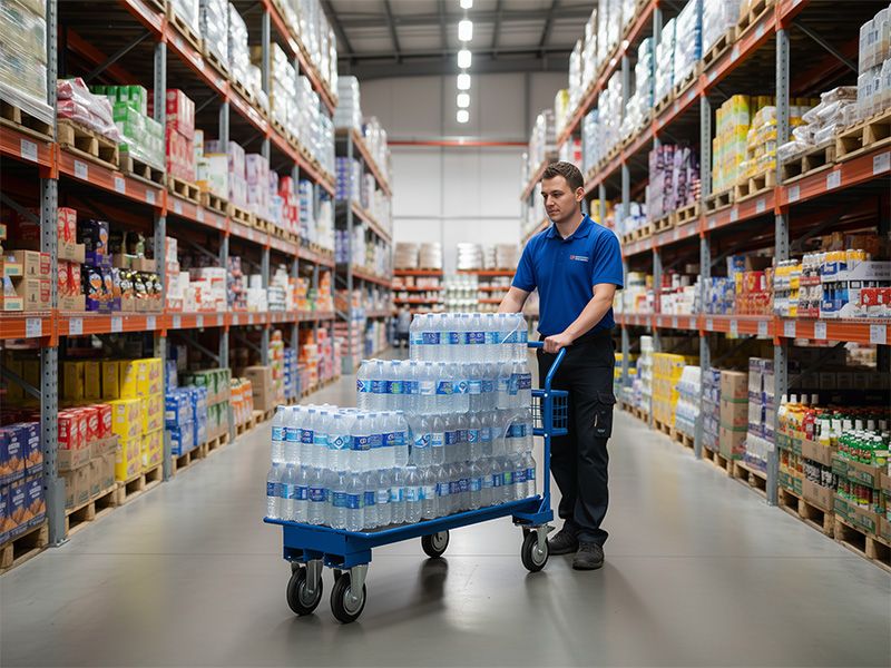 Cash and Carry Platform Trolley