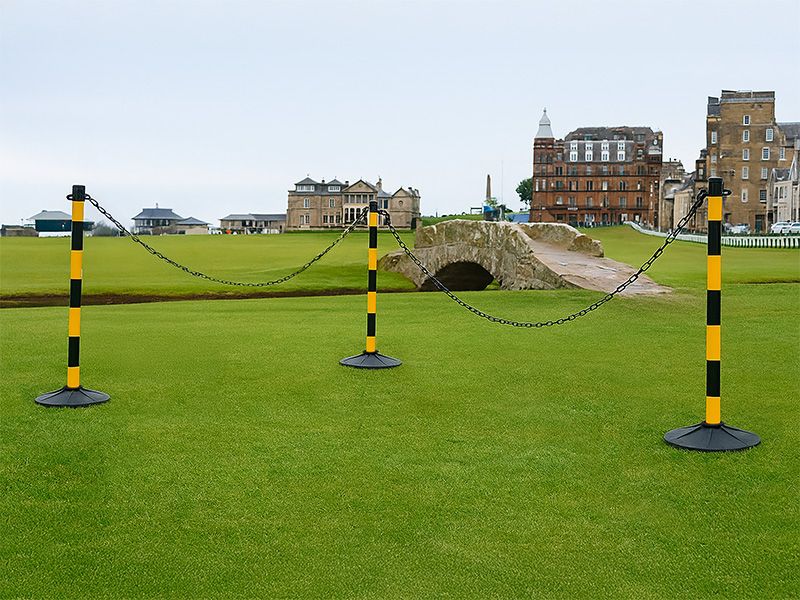 Plastic Chain Post Set