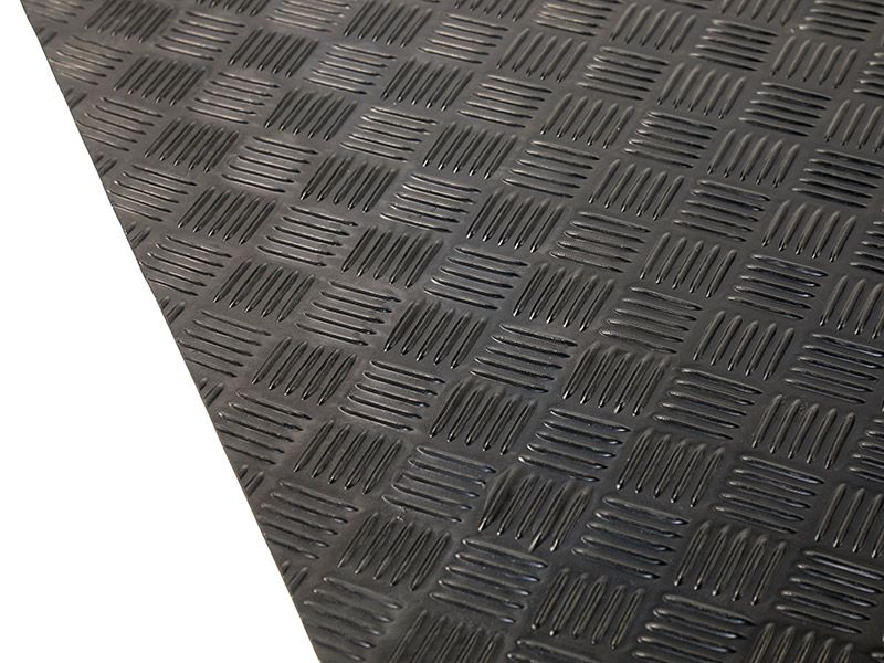 Chequered Rubber Matting Roll